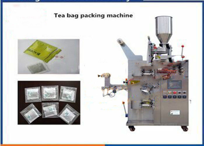 3/4 Kanten verzegelen de Automatische Machine van de Theezakjeverpakking met PLC Controlesysteem
